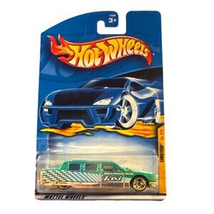 Die Cast Hot Wheels Limousine No. 2/4 Taxi Design 2001 Mattel Wheels Collectible